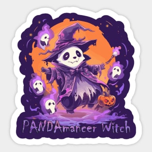 Pandamancer Witch Sticker